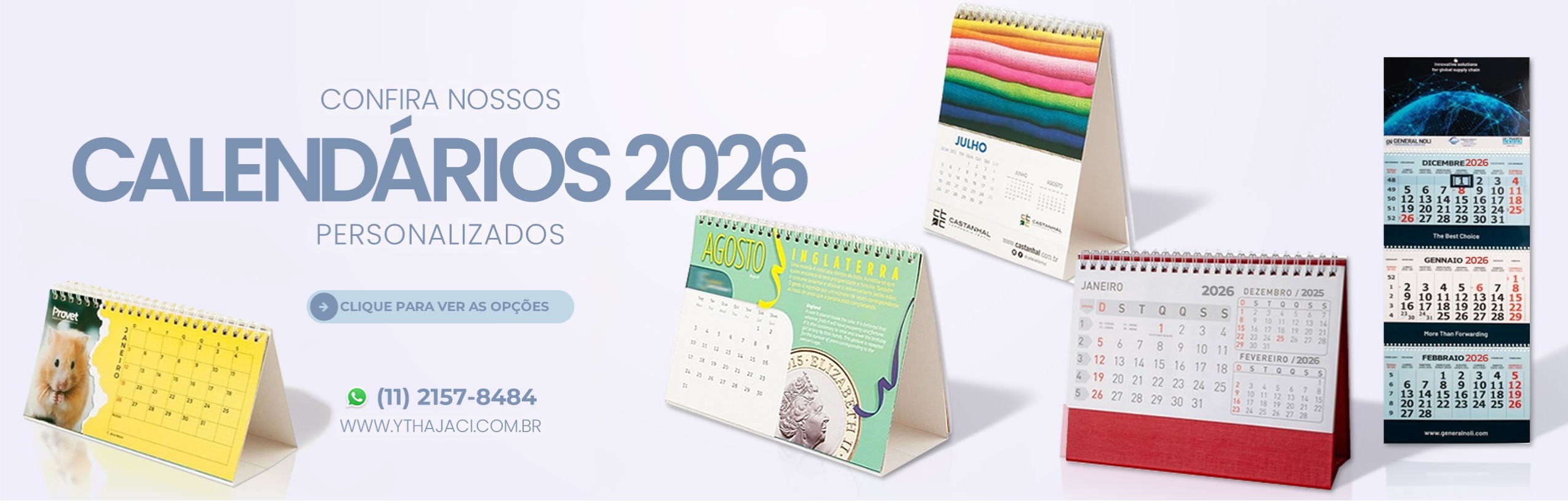 Calendários Personalizados