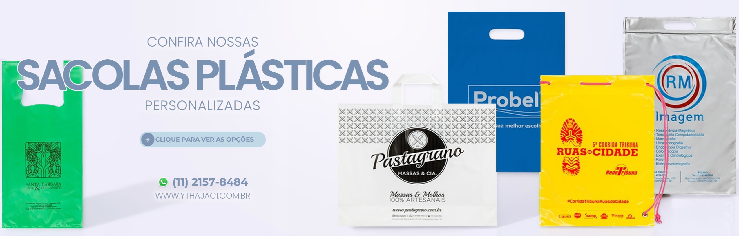 Sacolas de Plástico Personalizadas