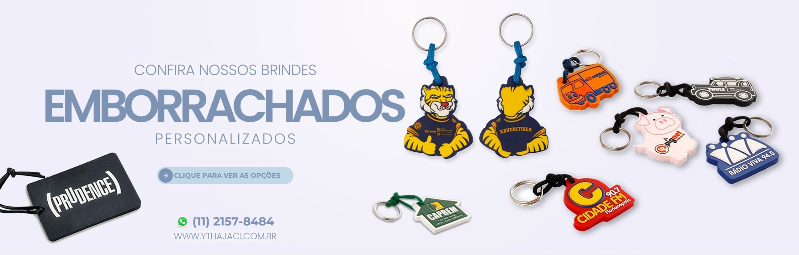 Brindes Emborrachados Personalizados