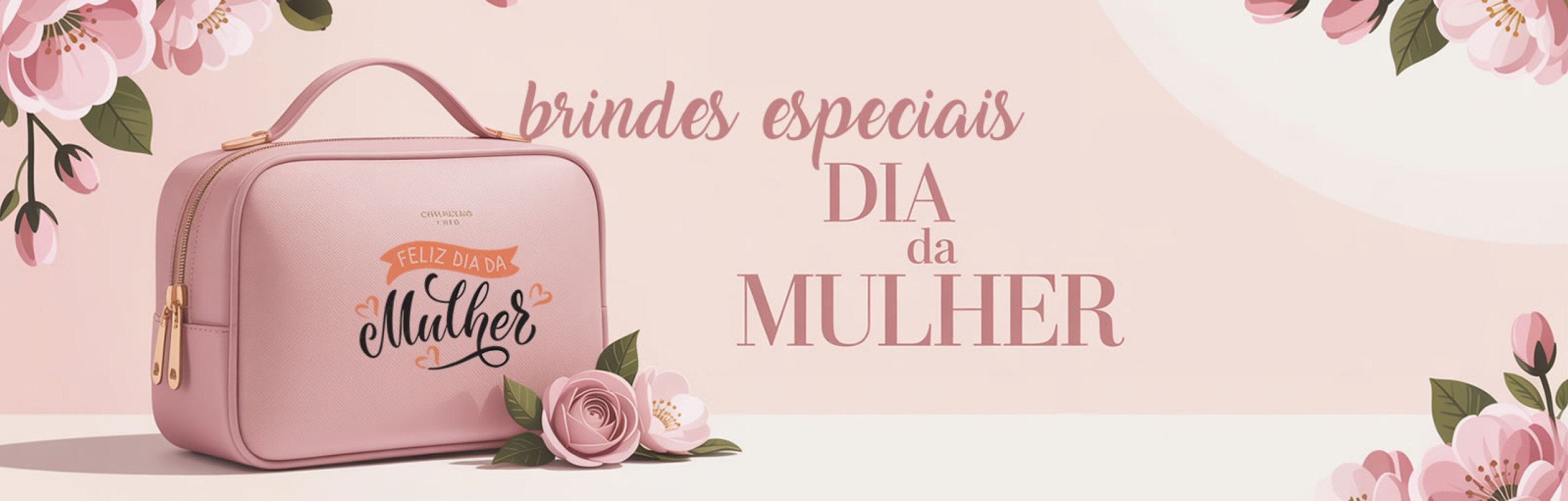 Brindes para Dia da Mulher