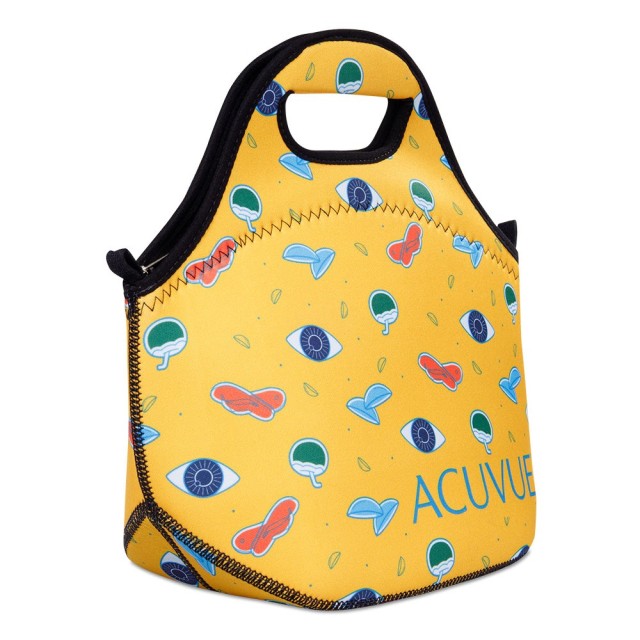 Lancheira Térmica em Neoprene 29x27cm Personalizada