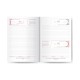 Agenda Diária 2027 Metalizada S 14,5x20cm Personalizada