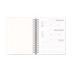 Agenda Diária 2027 Lisa Wire-o 16x20cm Personalizada