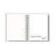 Agenda Diária 2027 Wire-o S 16x20cm Personalizada