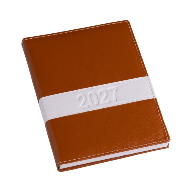 Agenda Diária 2027 Horizontal 14,5x20cm Personalizada
