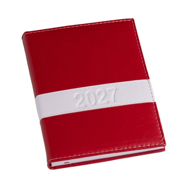 Agenda Diária 2027 Horizontal 14,5x20cm Personalizada