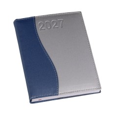 Agenda Diária 2027 Metalizada S 14,5x20cm Personalizada
