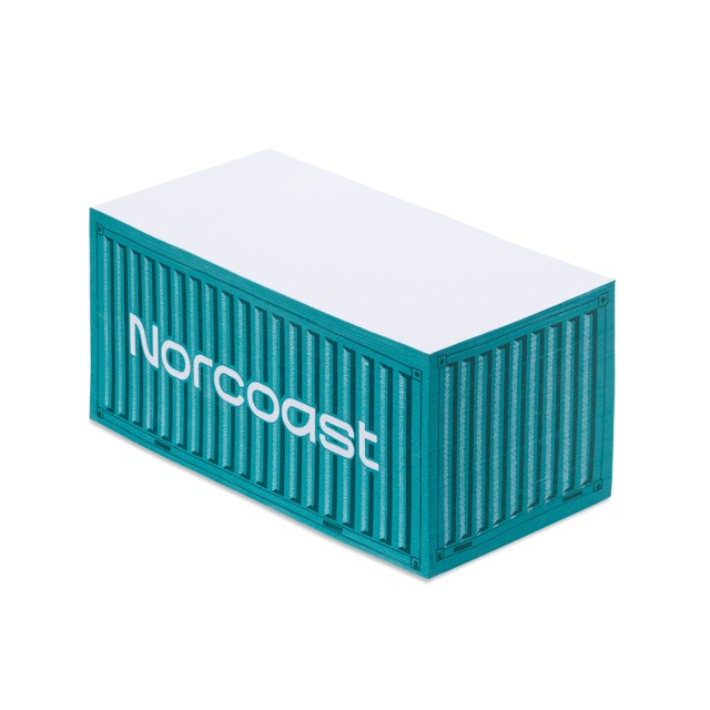 Bloco de Anotação Container 12x6x5,5cm Personalizado