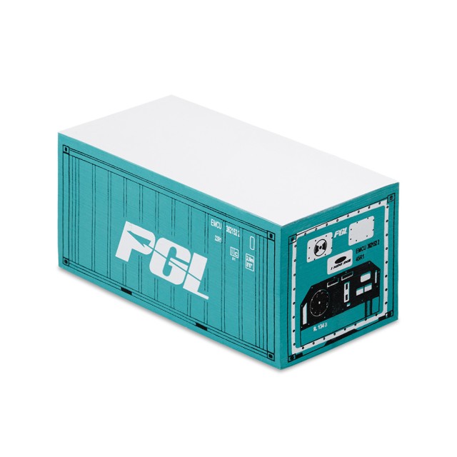Bloco de Anotação Container Reefer 12x6x5,5cm Personalizado