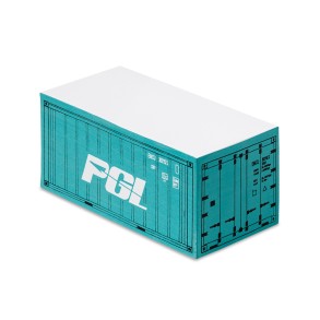 Bloco de Anotação Container Reefer 12x6x5,5cm Personalizado