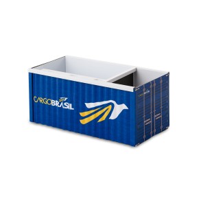Container de Metal para Logística 12x5x5cm Personalizado