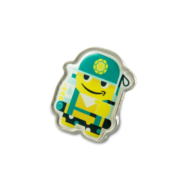 Pin de Metal com Resina Personalizado