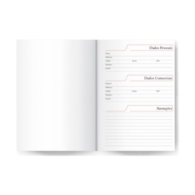 Agenda Diária 2027 Prime 14,5x20cm Promocional