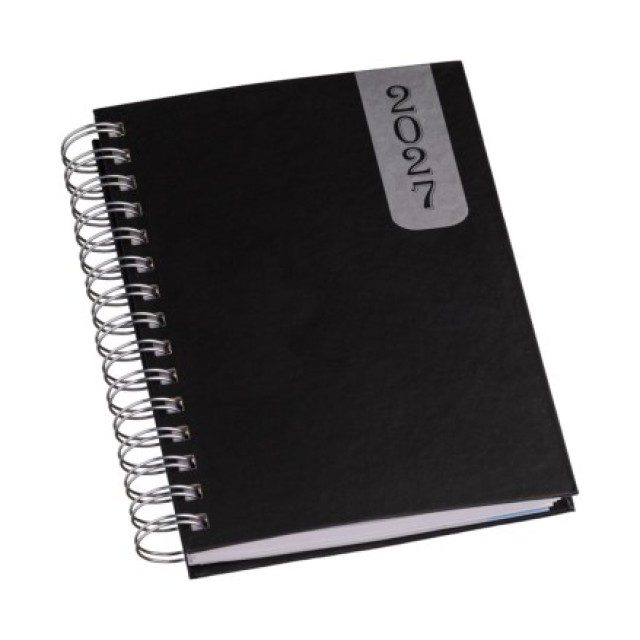 Agenda Diária 2027 Wire-o Capa Prime Personalizada