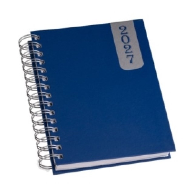 Agenda Diária 2027 Wire-o Capa Prime Personalizada