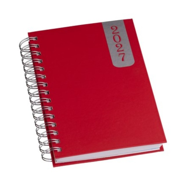 Agenda Diária 2027 Wire-o Capa Prime Personalizada