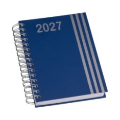 Agenda Diária 2027 Wire-o Premium Faixa Personalizada