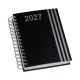 Agenda Diária 2027 Wire-o Premium Faixa Personalizada