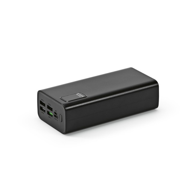 Bateria Portátil em ABS 100% Reciclado (30.000 mAh) Gurdon Promocional 97170