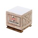 Bloco de Anotação com Pallet Logística 9x9x5cm Personalizado