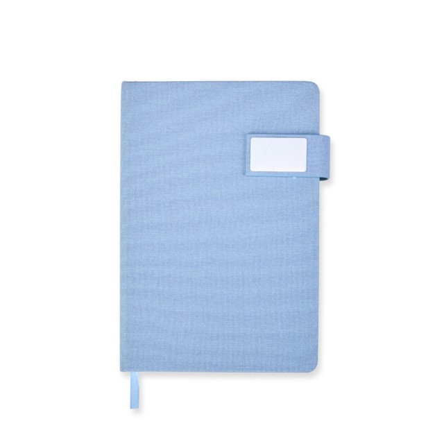 Caderneta 15x21cm Couro Sintético Personalizada 19050