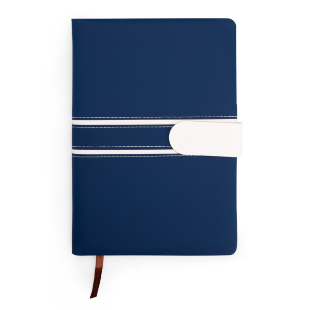 Caderneta Couro Sintético 21,1x15,5x2,4cm Personalizada 19109