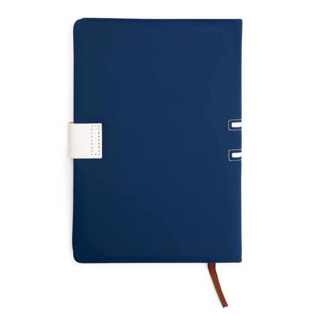 Caderneta Couro Sintético 21,1x15,5x2,4cm Personalizada 19109