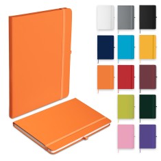 Caderno A5 Capa em PU 21x14,5cm Personalizado CAD004