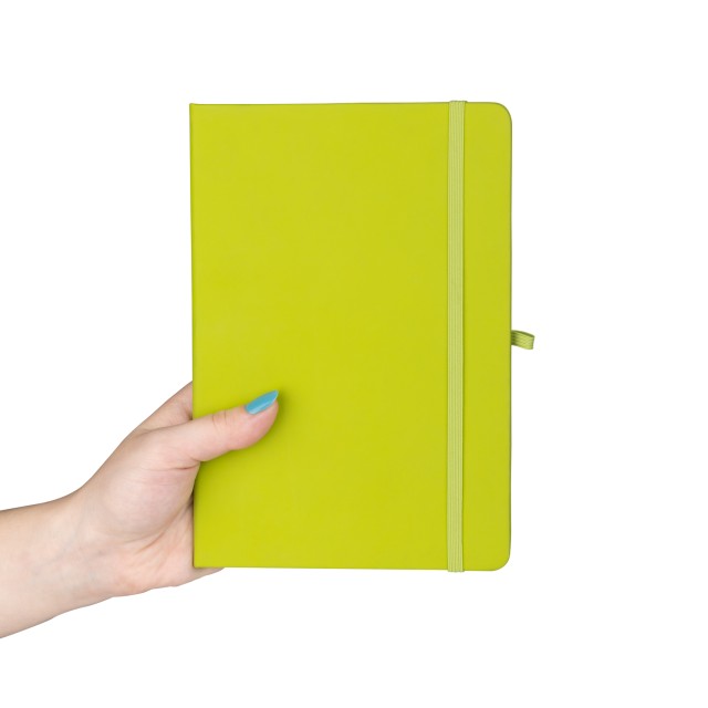 Caderno A5 Capa em PU 21x14,5cm Personalizado CAD004