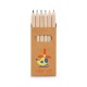 CAIXA COM 6 MINI LÁPIS DE COR BIRD PERSONALIZADA 51750 CAIXA COM 6 MINI LÁPIS DE COR BIRD PERSONALIZADA 51750