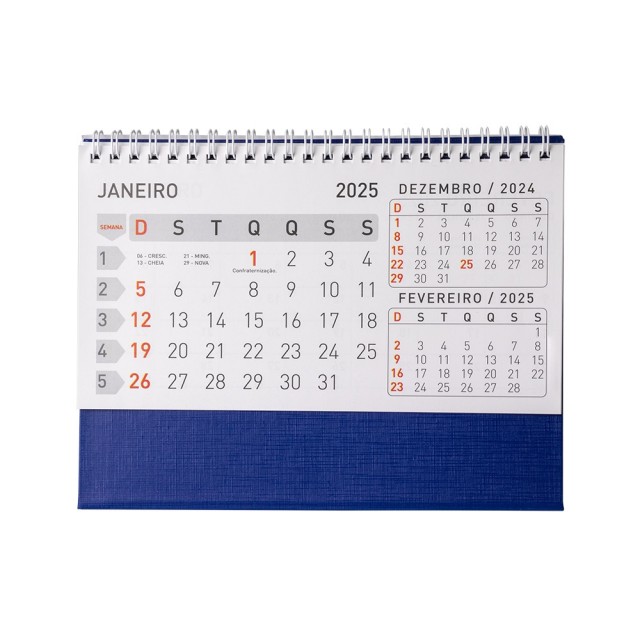 Calendário de Mesa 2026 Personalizado 14950G Calendário de Mesa 2026 Personalizado 14950G