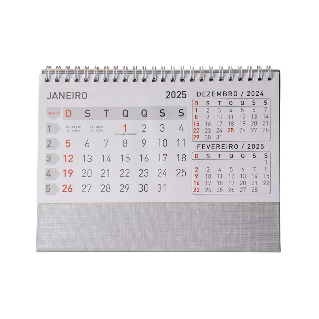 Calendário de Mesa 2026 Personalizado 14950G Calendário de Mesa 2026 Personalizado 14950G