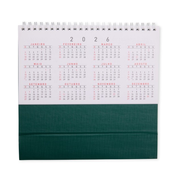 Calendário de Mesa 2026 Personalizado 14950G