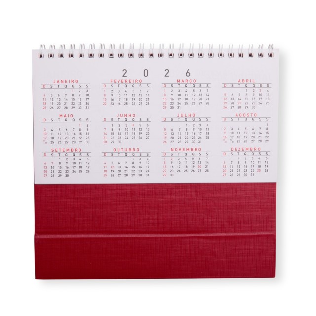 Calendário de Mesa 2026 Personalizado 14950G
