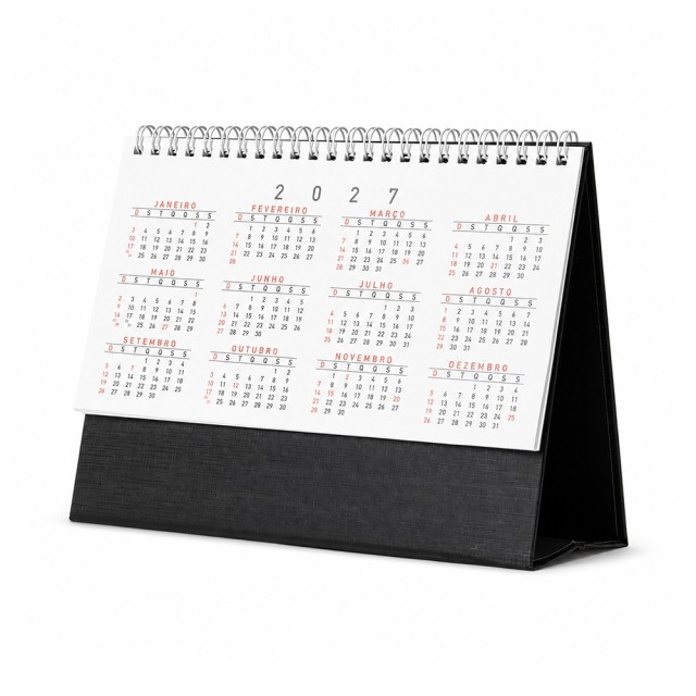 Calendário de Mesa 2027 Personalizado 14950G