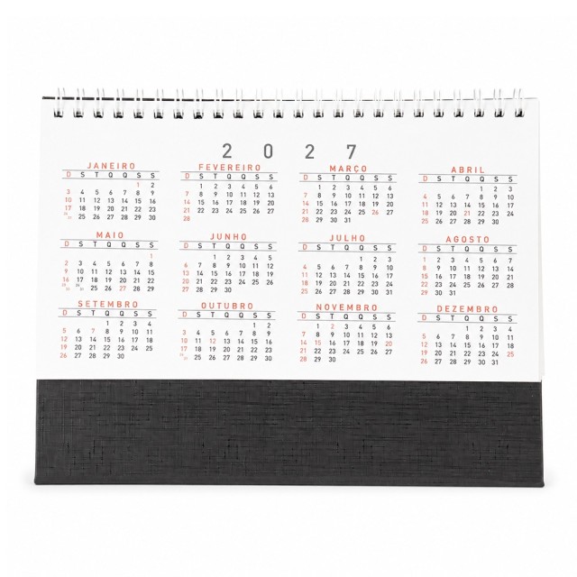 Calendário de Mesa 2027 Personalizado 14950G