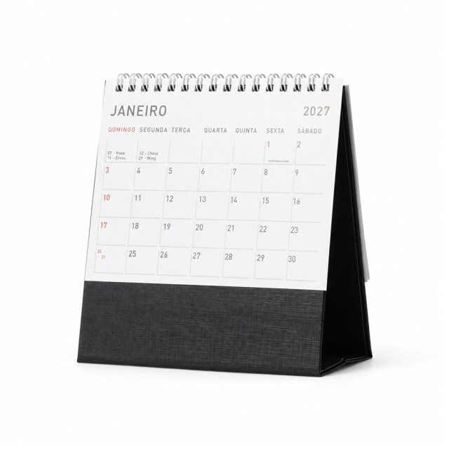 Calendário de Mesa 2027 Personalizado 14950P