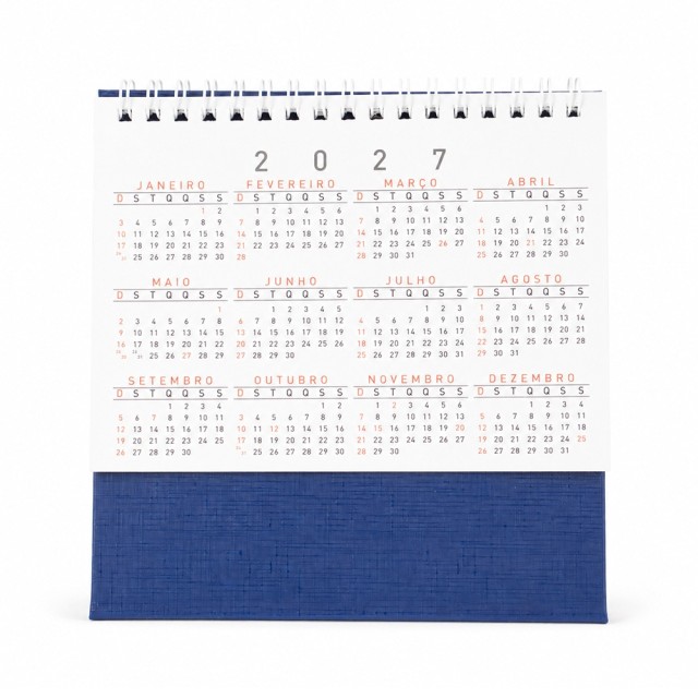 Calendário de Mesa 2027 Personalizado 14950P