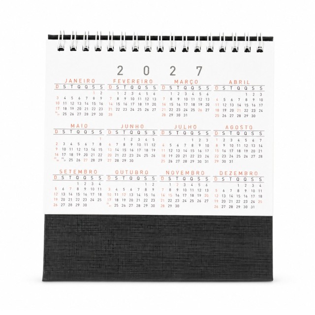 Calendário de Mesa 2027 Personalizado 14950P