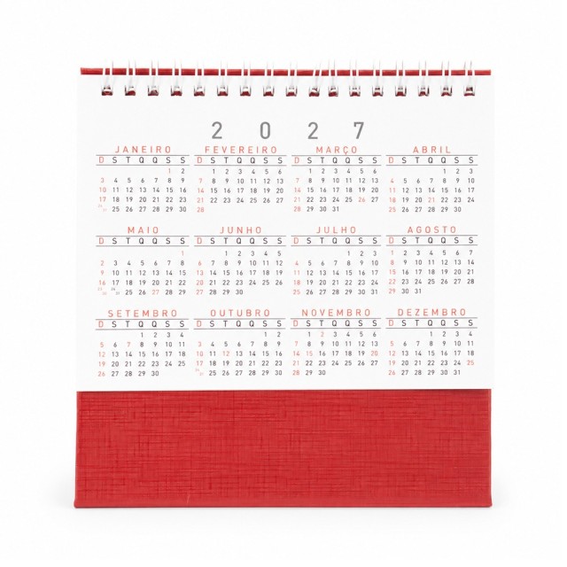Calendário de Mesa 2027 Personalizado 14950P