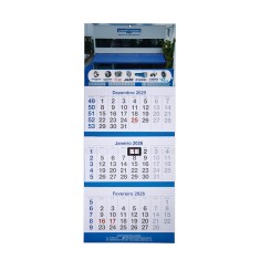 Calendário de Parede Logística e Comércio Exterior Personalizado