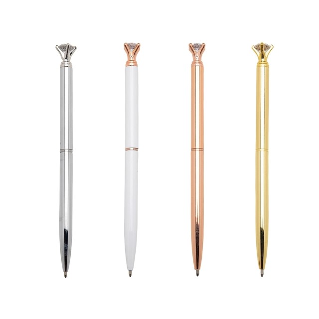 Caneta de Metal Diamante Personalizada 14657
