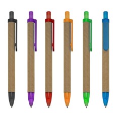 Caneta Ecológica Papelão Personalizada 00003