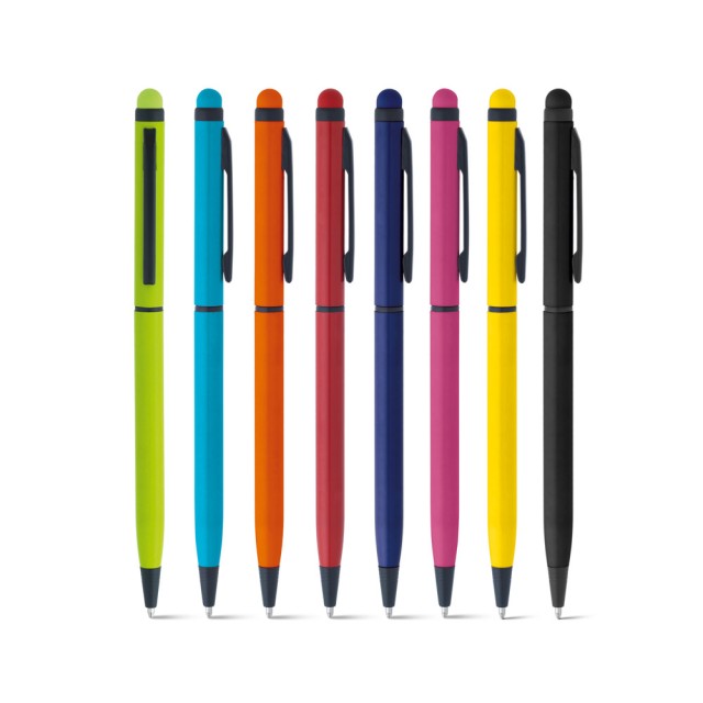 Caneta Esferográfica em Alumínio Miro Personalizada 91444