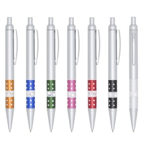 Caneta Plástica Personalizada 00634