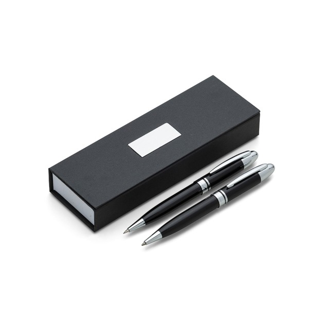 Conjunto Caneta e Lapiseira Metal Personalizado 180PAR