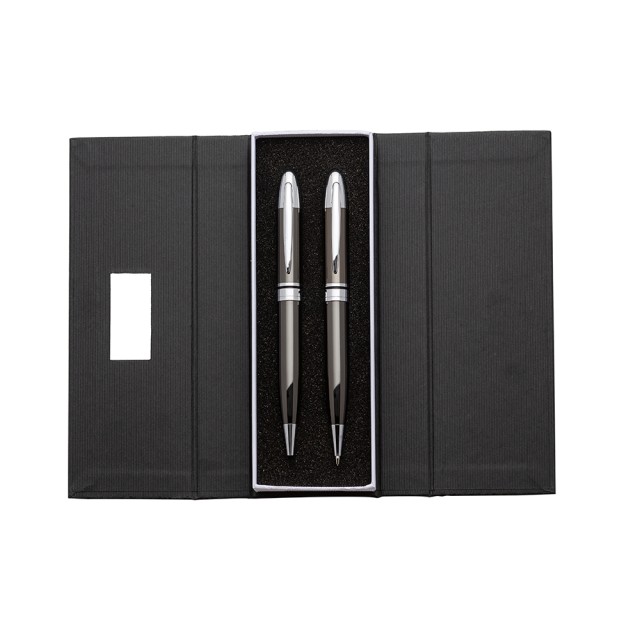 Conjunto Caneta e Lapiseira Metal Personalizado 180PAR