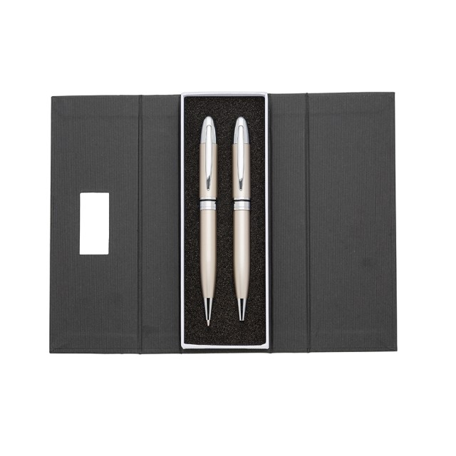 Conjunto Caneta e Lapiseira Metal Personalizado 180PAR