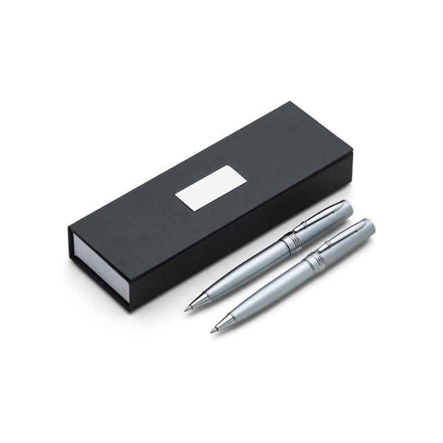 Conjunto Caneta e Lapiseira Metal Personalizado 182PAR