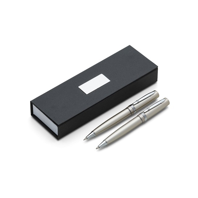 Conjunto Caneta e Lapiseira Metal Personalizado 182PAR